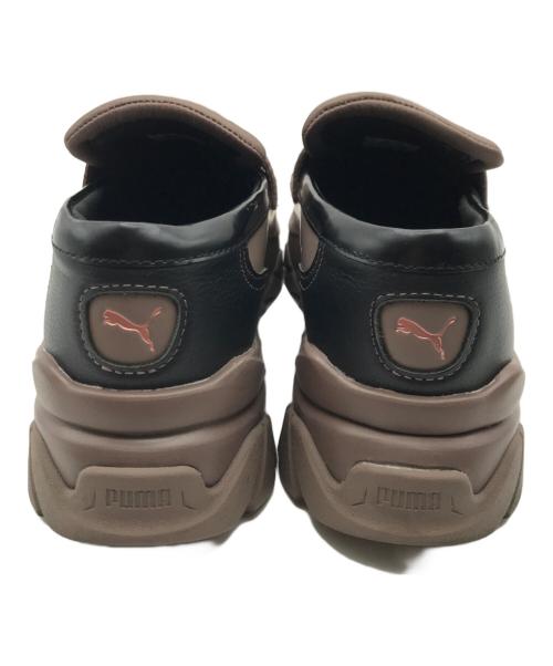 PUMA（プーマ）PUMA (プーマ) LOAFYR INT ピンク×ブラック サイズ:24の古着・服飾アイテム
