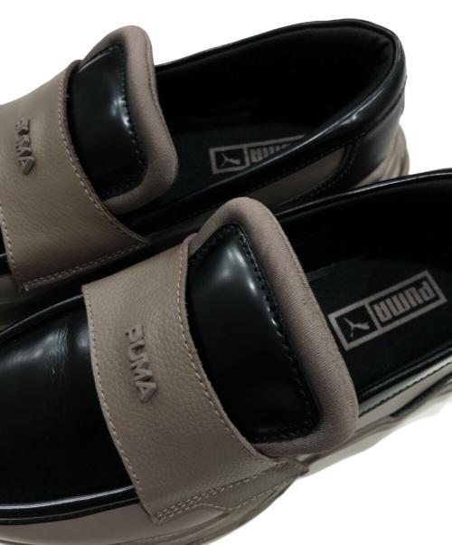 PUMA（プーマ）PUMA (プーマ) LOAFYR INT ピンク×ブラック サイズ:24の古着・服飾アイテム