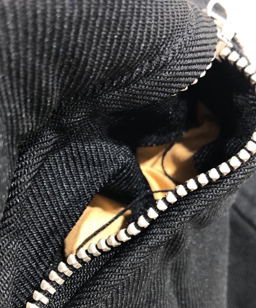 JUNYA WATANABE MAN（ジュンヤワタナベマン）JUNYA WATANABE MAN (ジュンヤワタナベマン) エステル製品染めライダースジャケット/多重ジップジャケット ブラック サイズ:Lの古着・服飾アイテム