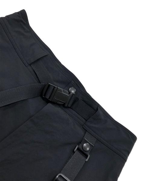 NILoS（ニルズ）NILoS (ニルズ) NYLON COTTON STRETCH CLOTHV TROUSERS ブラック サイズ:2の古着・服飾アイテム