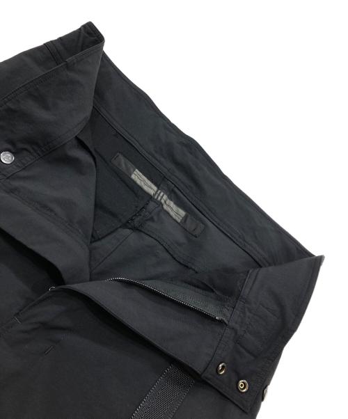 NILoS（ニルズ）NILoS (ニルズ) NYLON COTTON STRETCH CLOTHV TROUSERS ブラック サイズ:2の古着・服飾アイテム