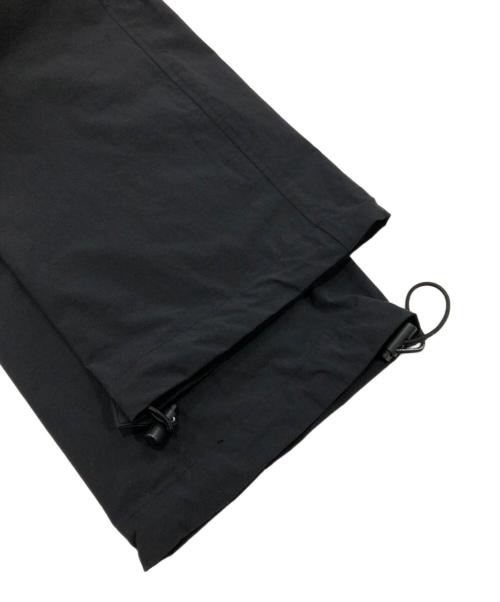 NILoS（ニルズ）NILoS (ニルズ) NYLON COTTON STRETCH CLOTHV TROUSERS ブラック サイズ:2の古着・服飾アイテム
