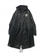 UNDERCOVERアンダーカバー）の古着「蜘蛛巣城ナイロンコート」｜ブラック