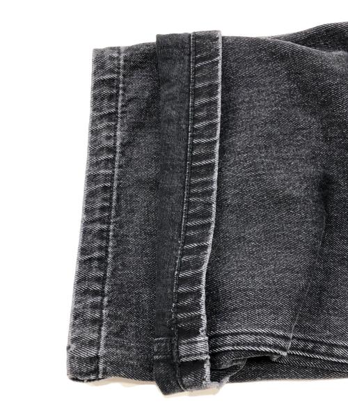 Sea Room lynn（シールームリン）Sea Room lynn (シールームリン) サイドカッティング デニム サロペット ブラック サイズ:Sの古着・服飾アイテム