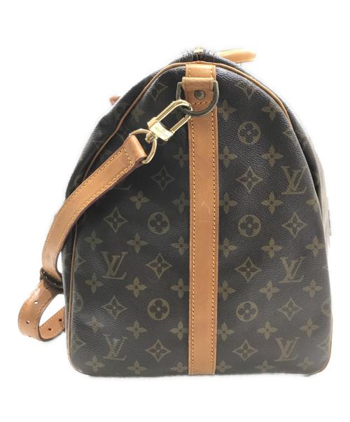 LOUIS VUITTON（ルイ ヴィトン）LOUIS VUITTON (ルイ ヴィトン) キーポル・バンドリエール55 ブラウンの古着・服飾アイテム