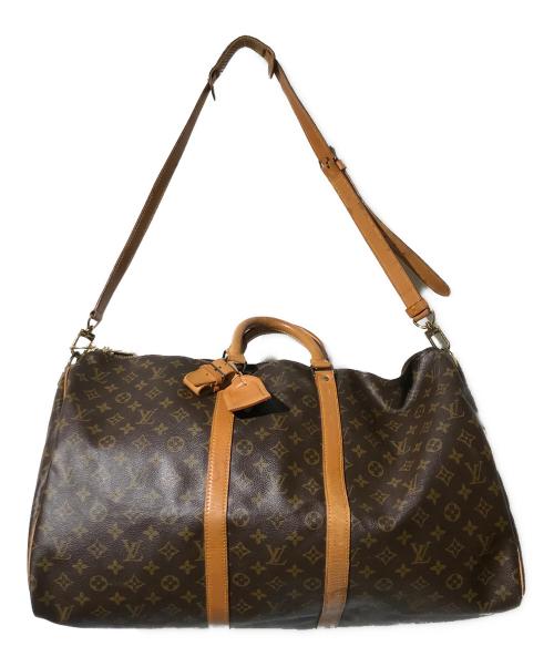 LOUIS VUITTON（ルイ ヴィトン）LOUIS VUITTON (ルイ ヴィトン) キーポル・バンドリエール55 ブラウンの古着・服飾アイテム