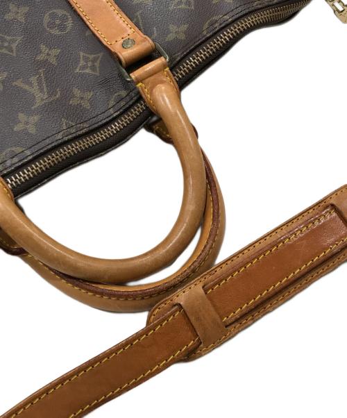 LOUIS VUITTON（ルイ ヴィトン）LOUIS VUITTON (ルイ ヴィトン) キーポル・バンドリエール55 ブラウンの古着・服飾アイテム