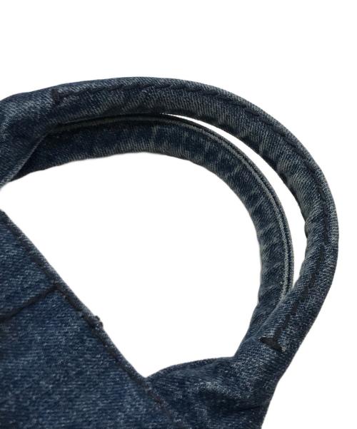 PRADA（プラダ）PRADA (プラダ) ミニカナパ/デニムキャンバストートバッグ インディゴの古着・服飾アイテム