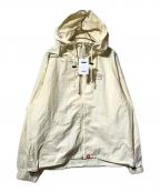 90909090）の古着「Anorak hoodie/ナイロンジャケット」｜ベージュ
