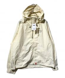 9090（9090）の古着「Anorak hoodie/ナイロンジャケット」｜ベージュ