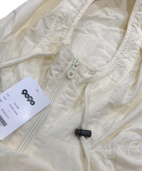 9090（9090）9090 (9090) Anorak hoodie/ナイロンジャケット ベージュ サイズ:Lの古着・服飾アイテム
