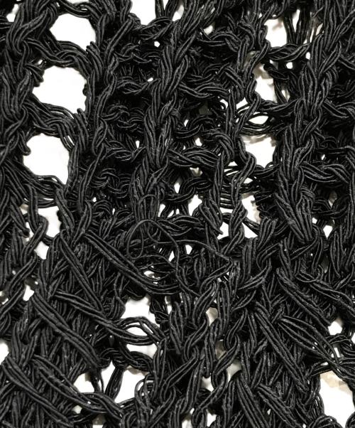 theory（セオリー）theory (セオリー) クロシェニットロングワンピース ブラック サイズ:Pの古着・服飾アイテム