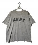 US ARMYユーエスアーミー）の古着「BIGトレーニングTシャツ(ビッグトレーニングTシャツ)」｜グレー