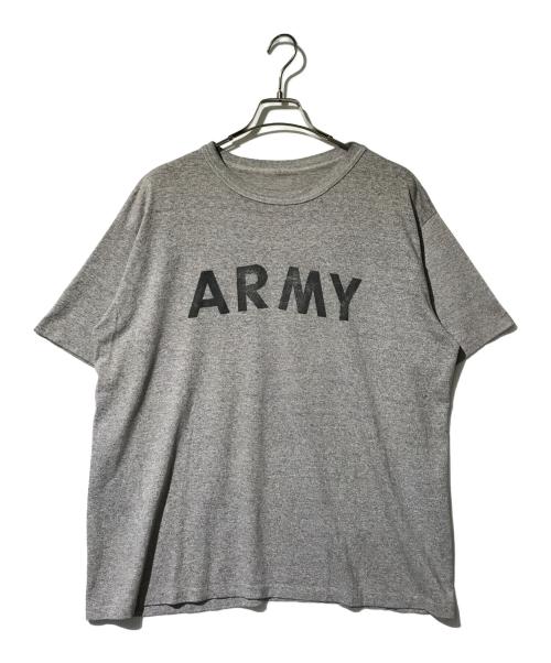 US ARMY（ユーエスアーミー）US ARMY (ユーエスアーミー) BIGトレーニングTシャツ(ビッグトレーニングTシャツ) グレー サイズ:不明の古着・服飾アイテム