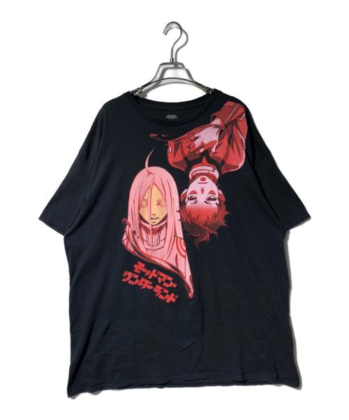 USED（ユーズド）USED (ユーズド) アニメプリントT ブラック サイズ:2XLの古着・服飾アイテム
