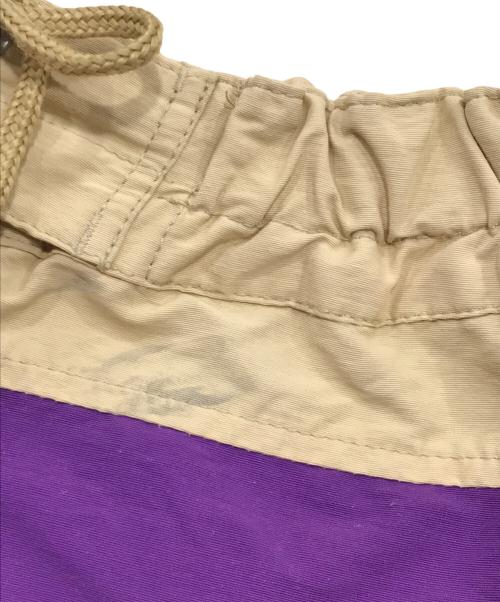 stussy（ステューシー）stussy (ステューシー) サーフパンツ パープル×ブラウン サイズ:76cm（w30）の古着・服飾アイテム
