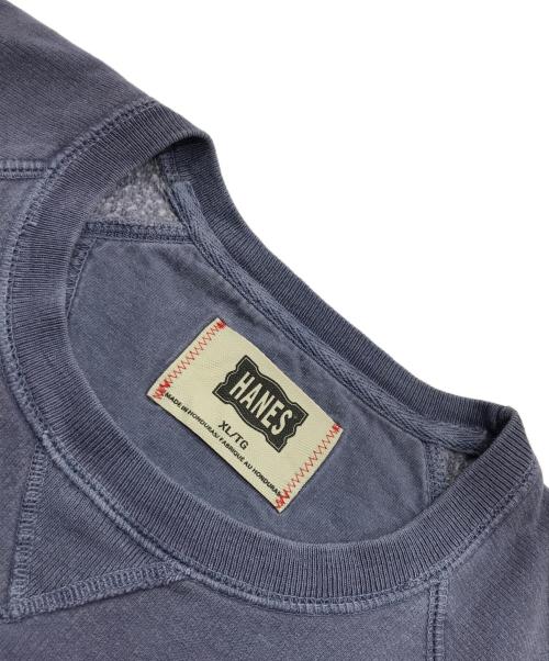 Hanes（ヘインズ）Hanes (ヘインズ) ナス紺ヴィンテージスウェット パープル サイズ:XLの古着・服飾アイテム