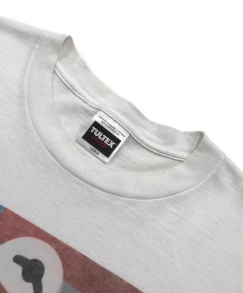 TULTEX（タルテックス）TULTEX (タルテックス) 90'sKERMITプリントTシャツ(９０sカーミットTシャツ） ホワイト サイズ:Lの古着・服飾アイテム