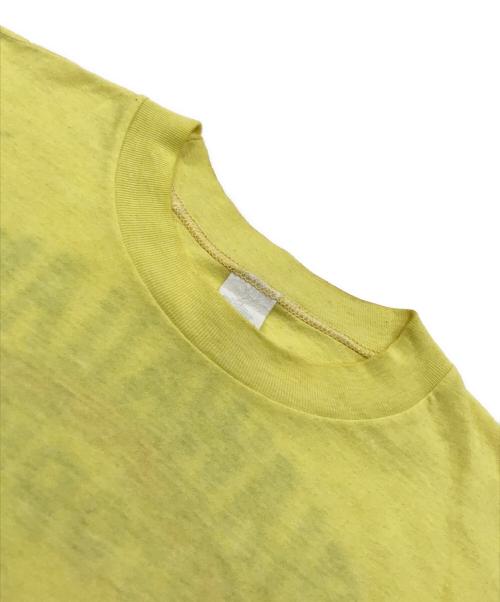 ヴィンテージTシャツ（ヴィンテージTシャツ）ヴィンテージTシャツ (ヴィンテージTシャツ) ヴィンテージプリントT イエロー サイズ:XLの古着・服飾アイテム
