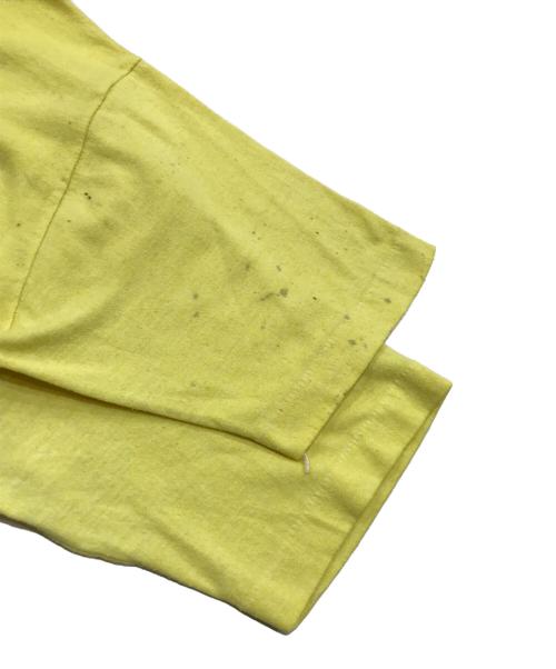 ヴィンテージTシャツ（ヴィンテージTシャツ）ヴィンテージTシャツ (ヴィンテージTシャツ) ヴィンテージプリントT イエロー サイズ:XLの古着・服飾アイテム