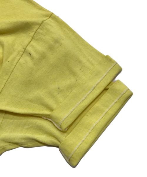 ヴィンテージTシャツ（ヴィンテージTシャツ）ヴィンテージTシャツ (ヴィンテージTシャツ) ヴィンテージプリントT イエロー サイズ:XLの古着・服飾アイテム