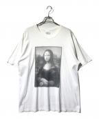 REAL MAD HECTICリアルマッド ヘクティク）の古着「モナリザプリントT」｜ホワイト