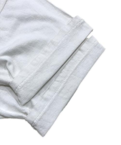 REAL MAD HECTIC（リアルマッド ヘクティク）REAL MAD HECTIC (リアルマッド ヘクティク) モナリザプリントT ホワイト サイズ:XLの古着・服飾アイテム