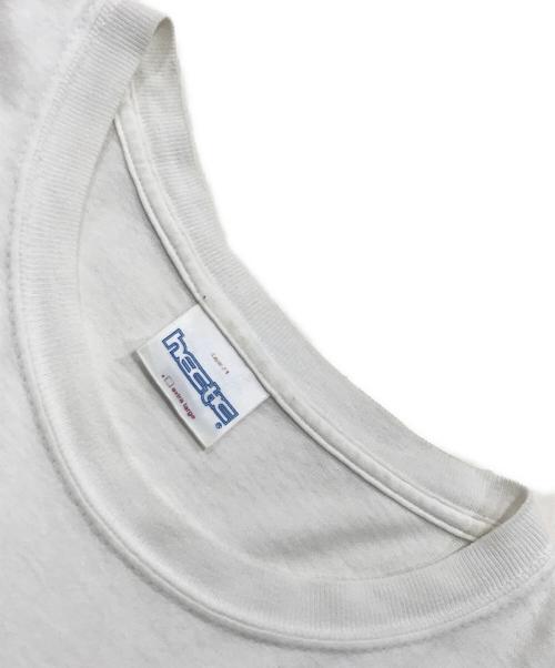 REAL MAD HECTIC（リアルマッド ヘクティク）REAL MAD HECTIC (リアルマッド ヘクティク) モナリザプリントT ホワイト サイズ:XLの古着・服飾アイテム