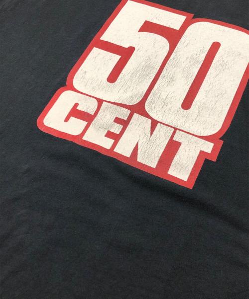 GILDAN（ギルダン）GILDAN (ギルダン) 00's 50centプリントTシャツ ネイビー サイズ:XXLの古着・服飾アイテム