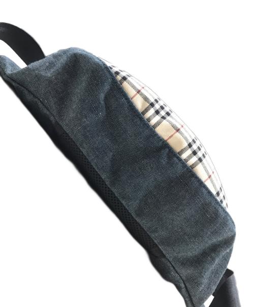 BURBERRY BLACK LABEL（バーバリーブラックレーベル）BURBERRY BLACK LABEL (バーバリーブラックレーベル) ノヴァチェックデニムウエストバッグ ベージュの古着・服飾アイテム