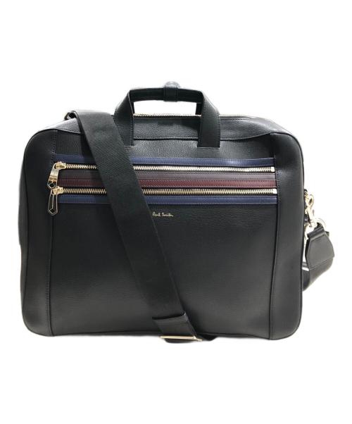 PAUL SMITH（ポールスミス）PAUL SMITH (ポールスミス) 2WAYブリーフケース ブラックの古着・服飾アイテム
