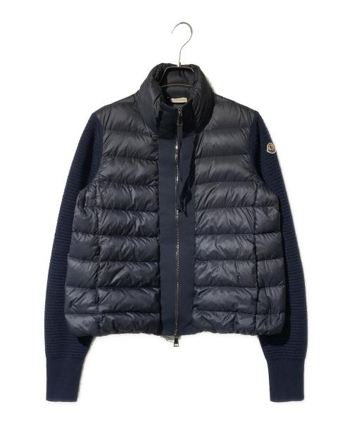 MONCLER（モンクレール）MONCLER (モンクレール) MAGLIONE TRICOT CARDIGAN ネイビー サイズ:XSの古着・服飾アイテム