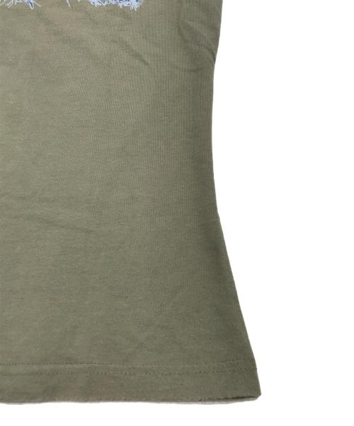Christian Dior（クリスチャン ディオール）Christian Dior (クリスチャン ディオール) デニムデザインロゴプリントTシャツ カーキ サイズ:38の古着・服飾アイテム