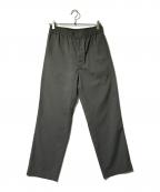 ESTNATIONエストネーション）の古着「トロピカルクロスイージーパンツ」｜グレー