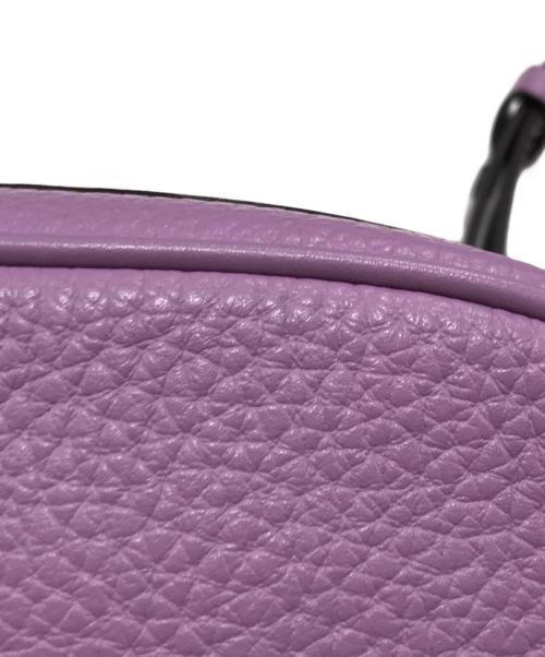 COACH（コーチ）COACH (コーチ) カメラショルダーバッグ パープルの古着・服飾アイテム