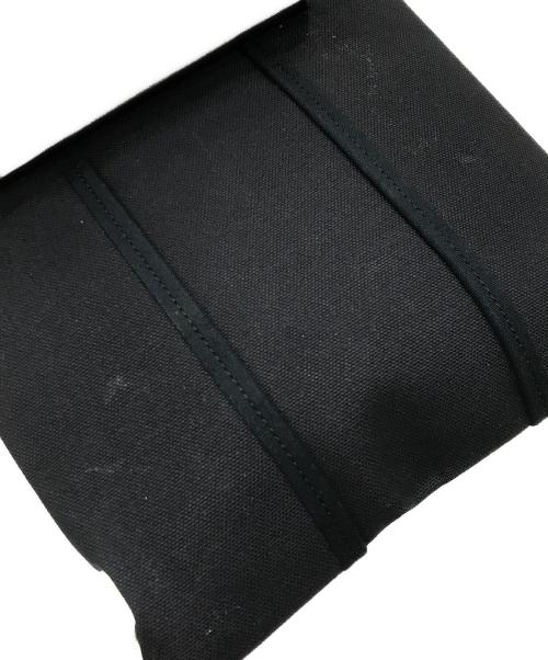 beautiful people（ビューティフルピープル）beautiful people (ビューティフルピープル) ライニングロゴポケットミニショルダーバッグ ブラックの古着・服飾アイテム