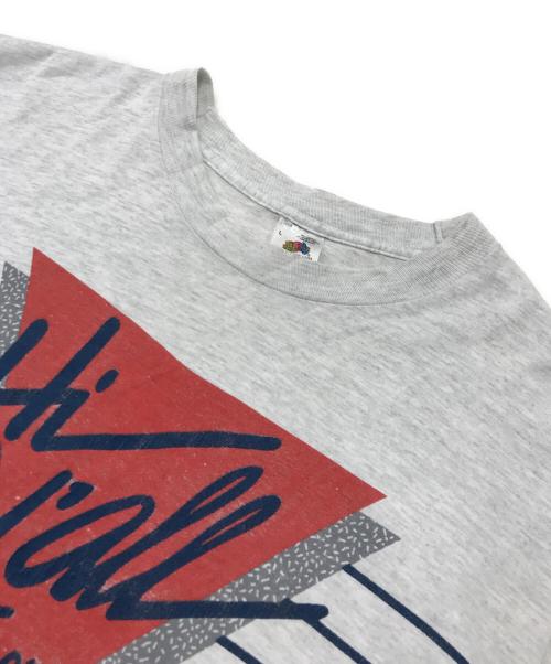 FRUIT OF THE LOOM（フルーツオブザルーム）FRUIT OF THE LOOM (フルーツオブザルーム) プリントTシャツ グレー サイズ:Lの古着・服飾アイテム