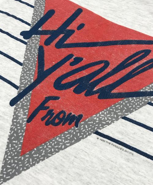 FRUIT OF THE LOOM（フルーツオブザルーム）FRUIT OF THE LOOM (フルーツオブザルーム) プリントTシャツ グレー サイズ:Lの古着・服飾アイテム