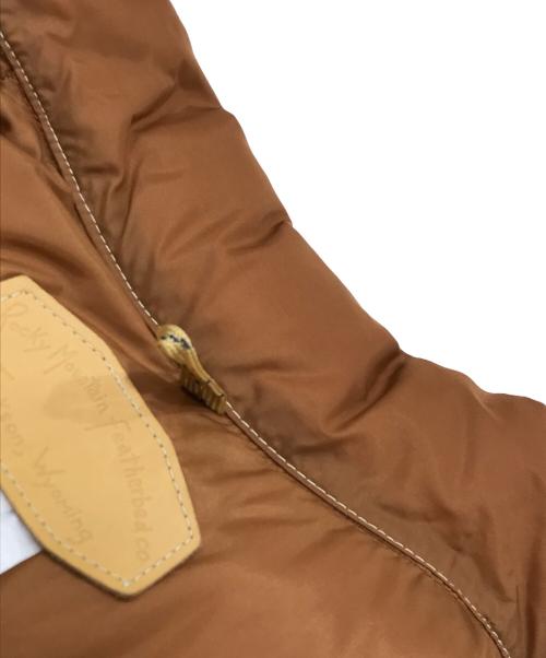 RockyMountainFeatherBed（ロッキーマウンテンフェザーベッド）RockyMountainFeatherBed The Duffer of ST.George (ザ ダファーオブセントジョージ) CHRISTY VEST（クリスティ　ベスト） ブラウン×ベージュ サイズ:38の古着・服飾アイテム