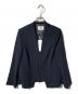 23区（ニジュウサンク）の古着「ノーカラージャケット」｜ネイビー