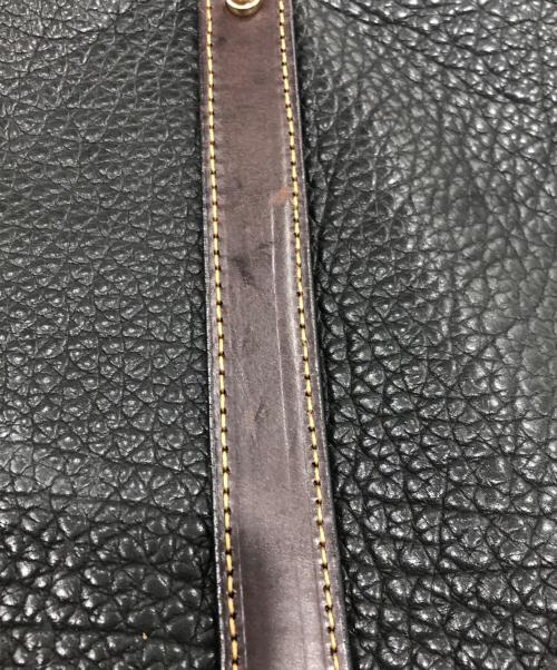 CORONADO LEATHER（コロナド・レザー）CORONADO LEATHER (コロナド・レザー) アメリカンバイソン トートバッグ ブラックの古着・服飾アイテム