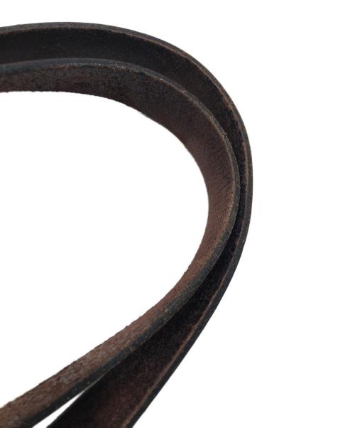 CORONADO LEATHER（コロナド・レザー）CORONADO LEATHER (コロナド・レザー) アメリカンバイソン トートバッグ ブラックの古着・服飾アイテム