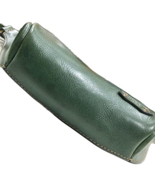 Herz（ヘルツ）Herz (ヘルツ) 立体マチボトルバッグ グリーンの古着・服飾アイテム