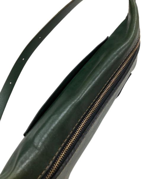 Herz（ヘルツ）Herz (ヘルツ) 立体マチボトルバッグ グリーンの古着・服飾アイテム