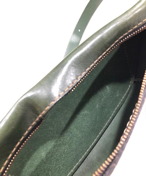 Herz（ヘルツ）Herz (ヘルツ) 立体マチボトルバッグ グリーンの古着・服飾アイテム