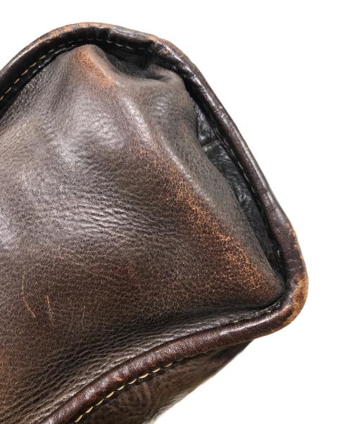 STEFANOMANO（ステファノマーノ）STEFANOMANO (ステファノマーノ) ビジネスバッグ ブラウンの古着・服飾アイテム