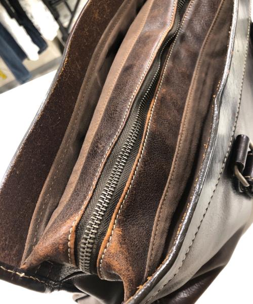 STEFANOMANO（ステファノマーノ）STEFANOMANO (ステファノマーノ) ビジネスバッグ ブラウンの古着・服飾アイテム