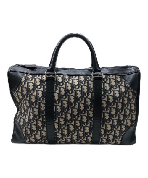 Christian Dior（クリスチャン ディオール）Christian Dior (クリスチャン ディオール) トロッター柄ビジネスバッグ ベージュの古着・服飾アイテム