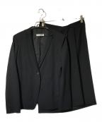 JIL SANDERジルサンダー）の古着「シアージャケットセットアップ」｜ブラック