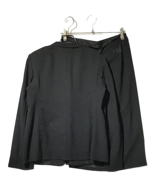 JIL SANDER（ジルサンダー）JIL SANDER (ジルサンダー) シアージャケットセットアップ ブラック サイズ:38の古着・服飾アイテム